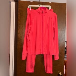 SWANK Pink Track Suit